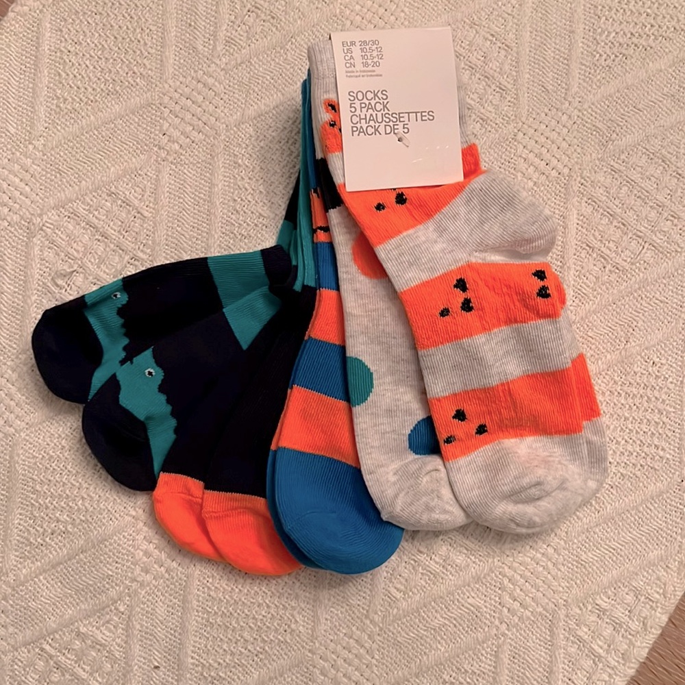H&M 5-Pk Fun Socks